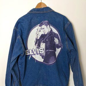 Vintage Elvis Presley Denim Jean Jacket First Cho… - image 1